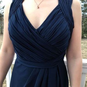 Saison Blanche Boutique Bridesmaids Dress | Navy Size 12